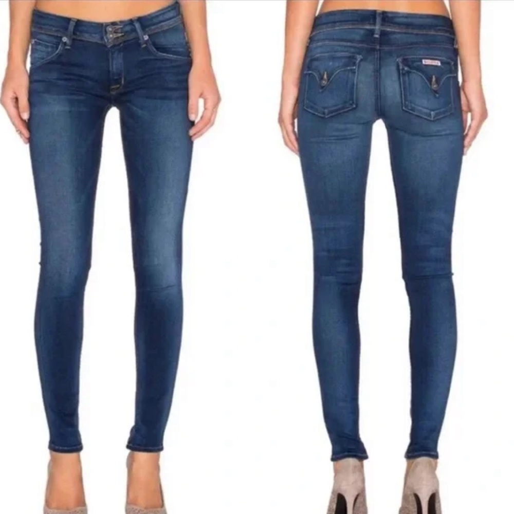 Collins Flap | Mid-Rise Skinny Jeans | Medium Wash | Size 25